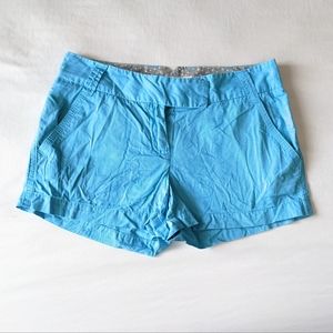 J. Crew Blue Broken in Chino Shorts Classic Twill Size 2